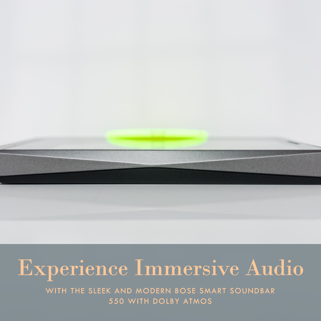 Bose Smart Soundbar 550 With Dolby Atmos 2024