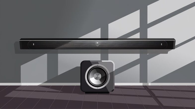 Soundbar With Subwoofer