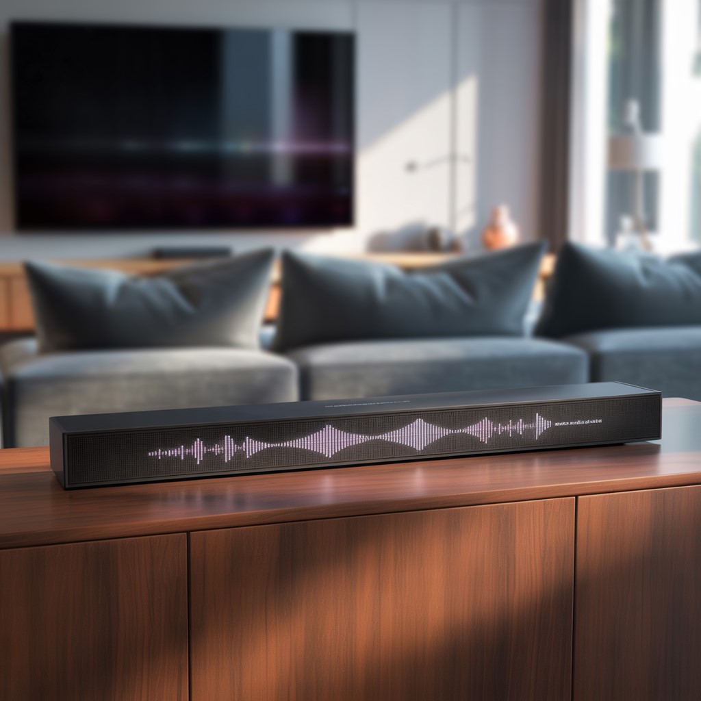 ZVOX AccuVoice AV157 soundbar focus on dialogue clarity