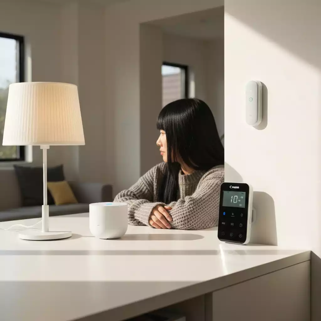 SmartThings app controlling soundbar in small room