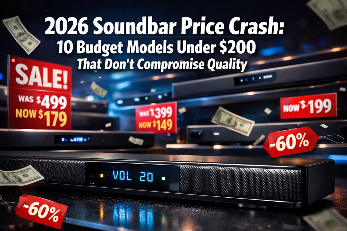 2026 Soundbar Price Crash