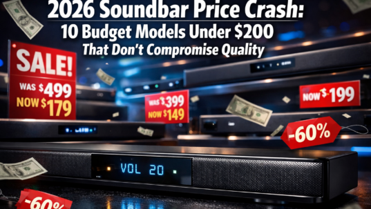 2026 Soundbar Price Crash