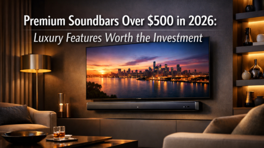 Premium Soundbars Over $500 in 2026