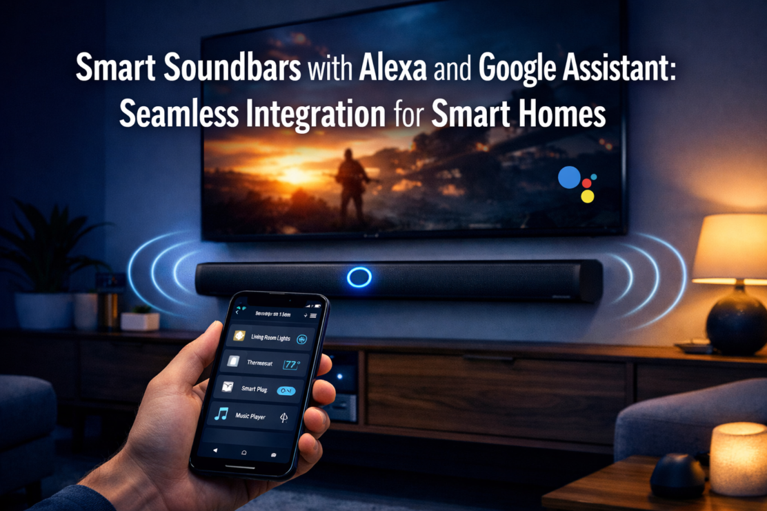 Smart Soundbars with Alexa and Google Assistant: Seamless Integration for Smart Homes