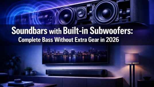 Soundbars with Built-in Subwoofers
