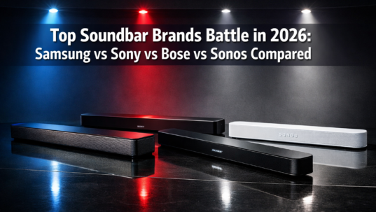 Top Soundbar Brands Battle in 2026 Samsung vs Sony vs Bose vs Sonos Compared