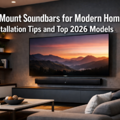 Wall Mount Soundbars for Modern Homes