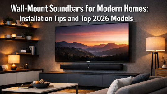 Wall Mount Soundbars for Modern Homes
