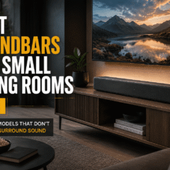 Best Soundbars for Small Living Rooms 2026: Compact Models That Don't Sacrifice Surround Sound