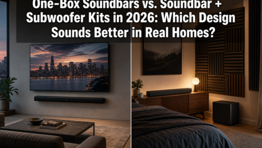 One Box Soundbars vs Soundbar + Subwoofer Kits