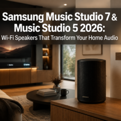 Samsung Music Studio 7 and Music Studio 5 2026: Wi-Fi Speakers That Transform Your Home Audio Setup