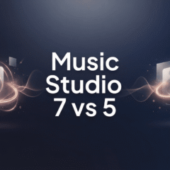Music Studio 7 vs 5