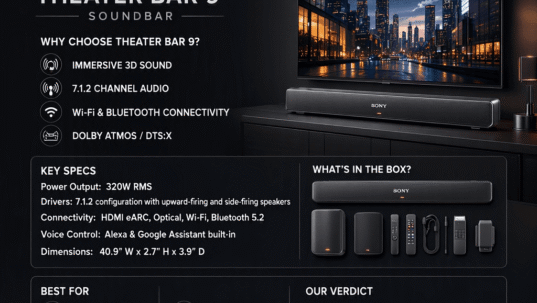 Sony BRAVIA Theater Bar 9 Soundbar