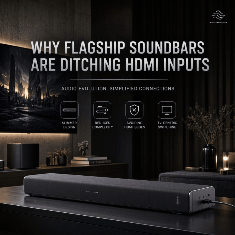 Why Flagship Soundbars Are Ditching HDMI Inputs