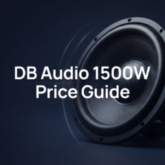 DB Audio Speaker 1500 Watts Price