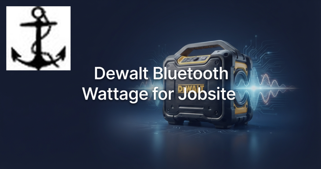 How Many Watts is Dewalt Bluetooth Speaker