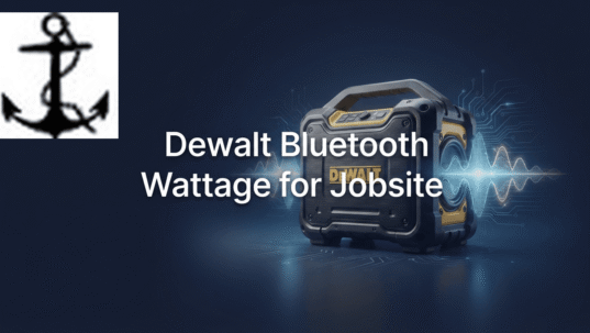How Many Watts is Dewalt Bluetooth Speaker