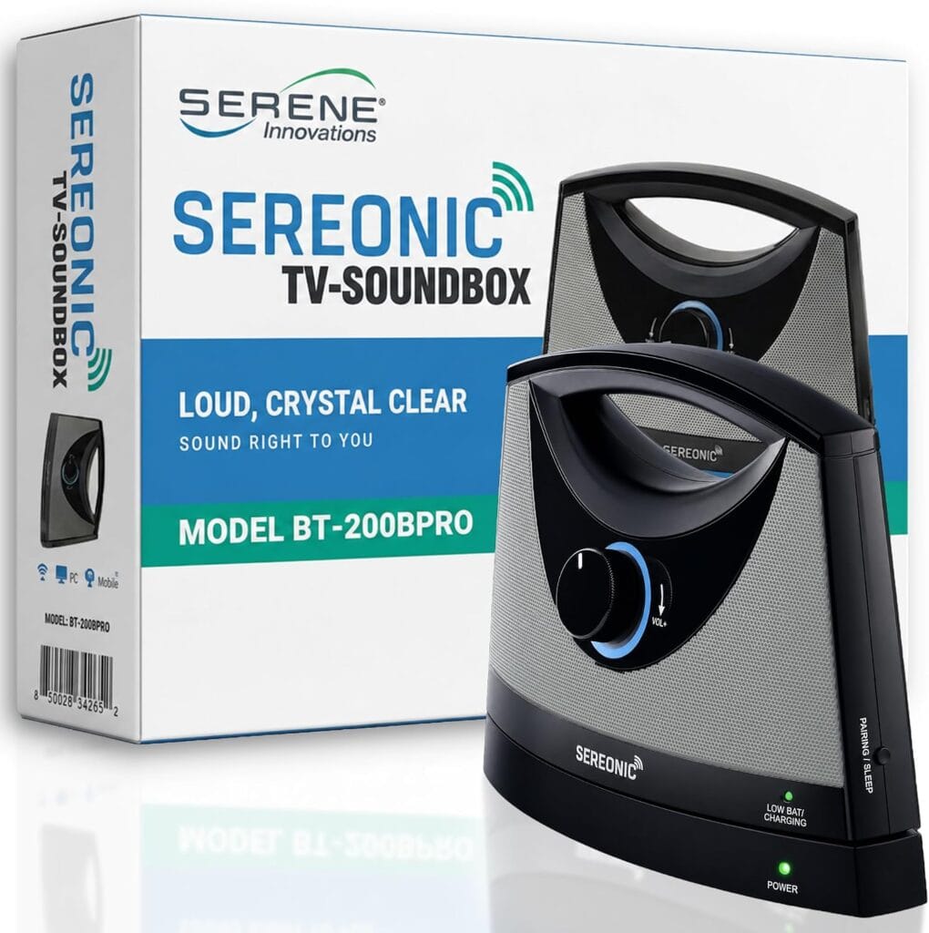 SEREONIC Portable Wireless Speakers for Smart TV