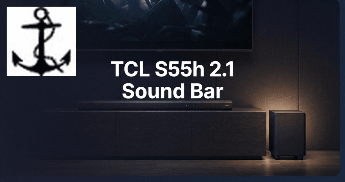 TCL S55h 2.1 Sound Bar With Wireless Subwoofer