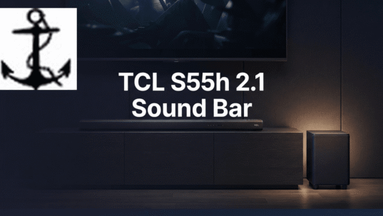 TCL S55h 2.1 Sound Bar With Wireless Subwoofer