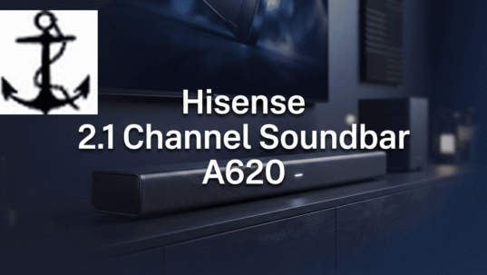 Hisense 2.1 Channel Soundbar With Built in Subwoofer A620