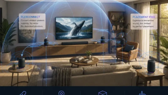Dolby Atmos FlexConnect & Placement Free Audio